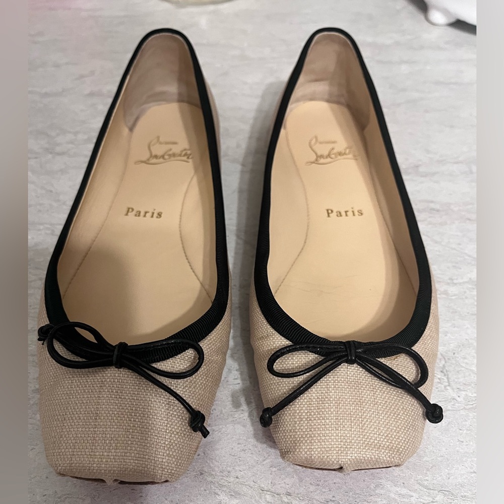 Rare Louboutin flats size 8.5
